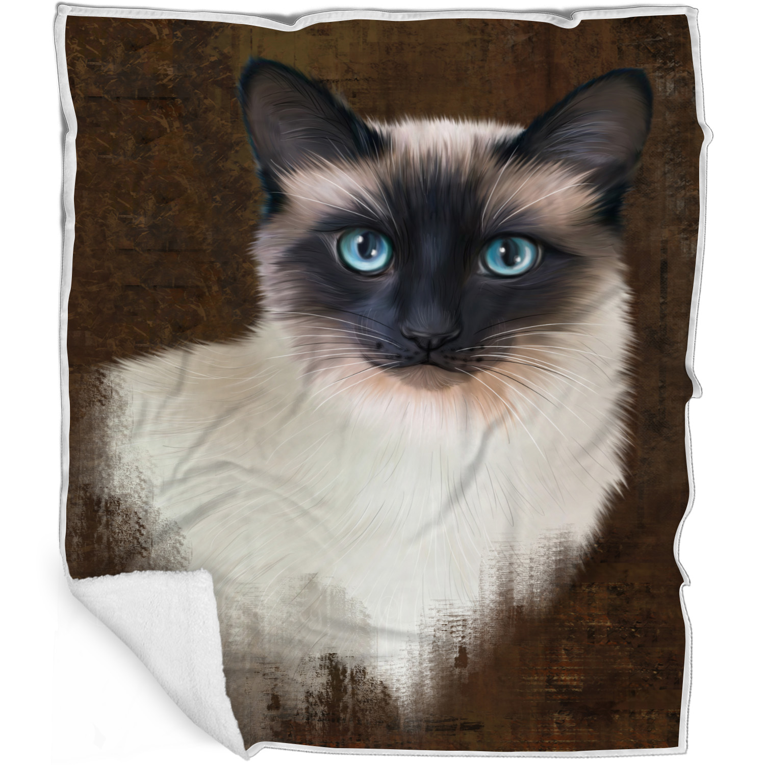 Siamese hotsell cat blanket